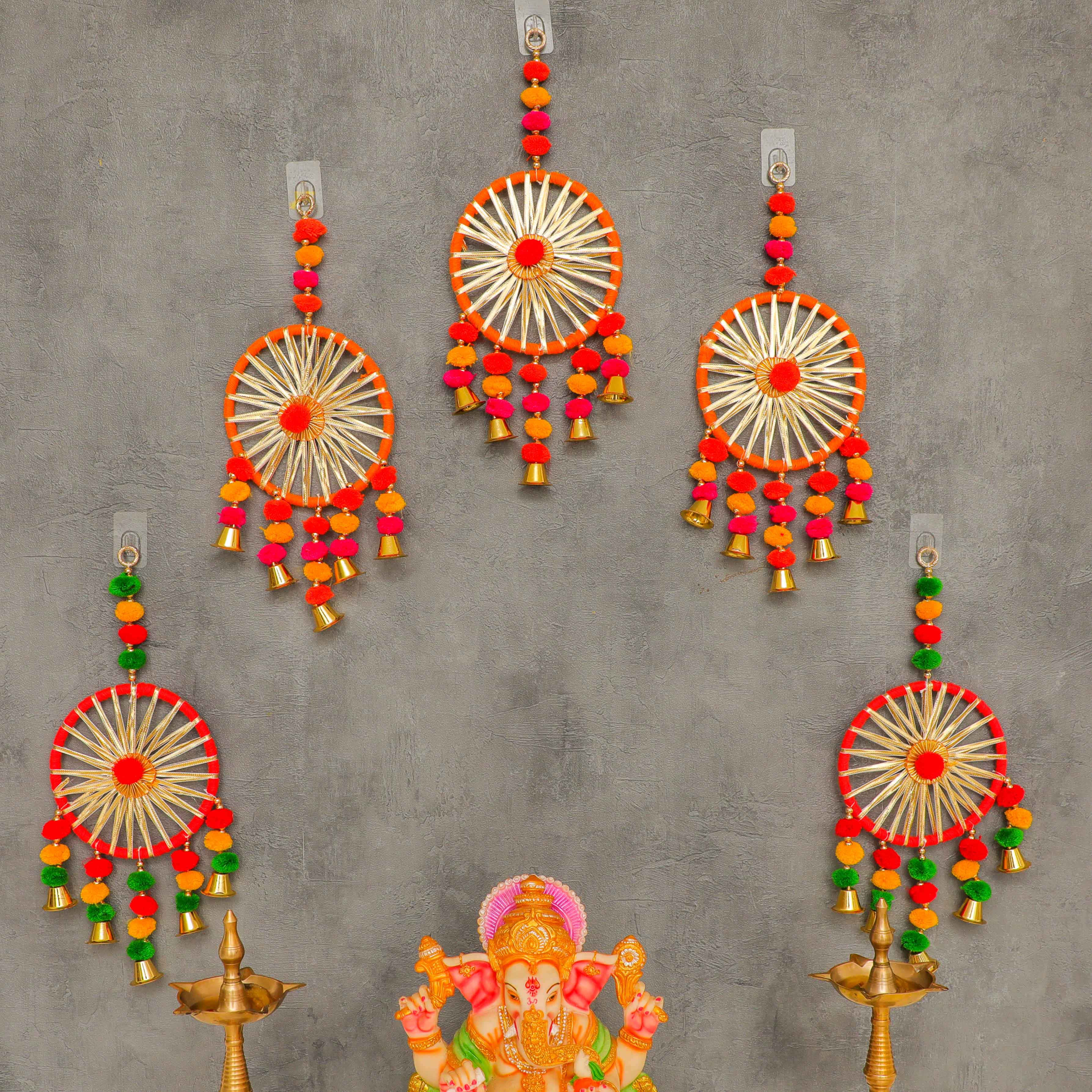 pom pom hanging decorations