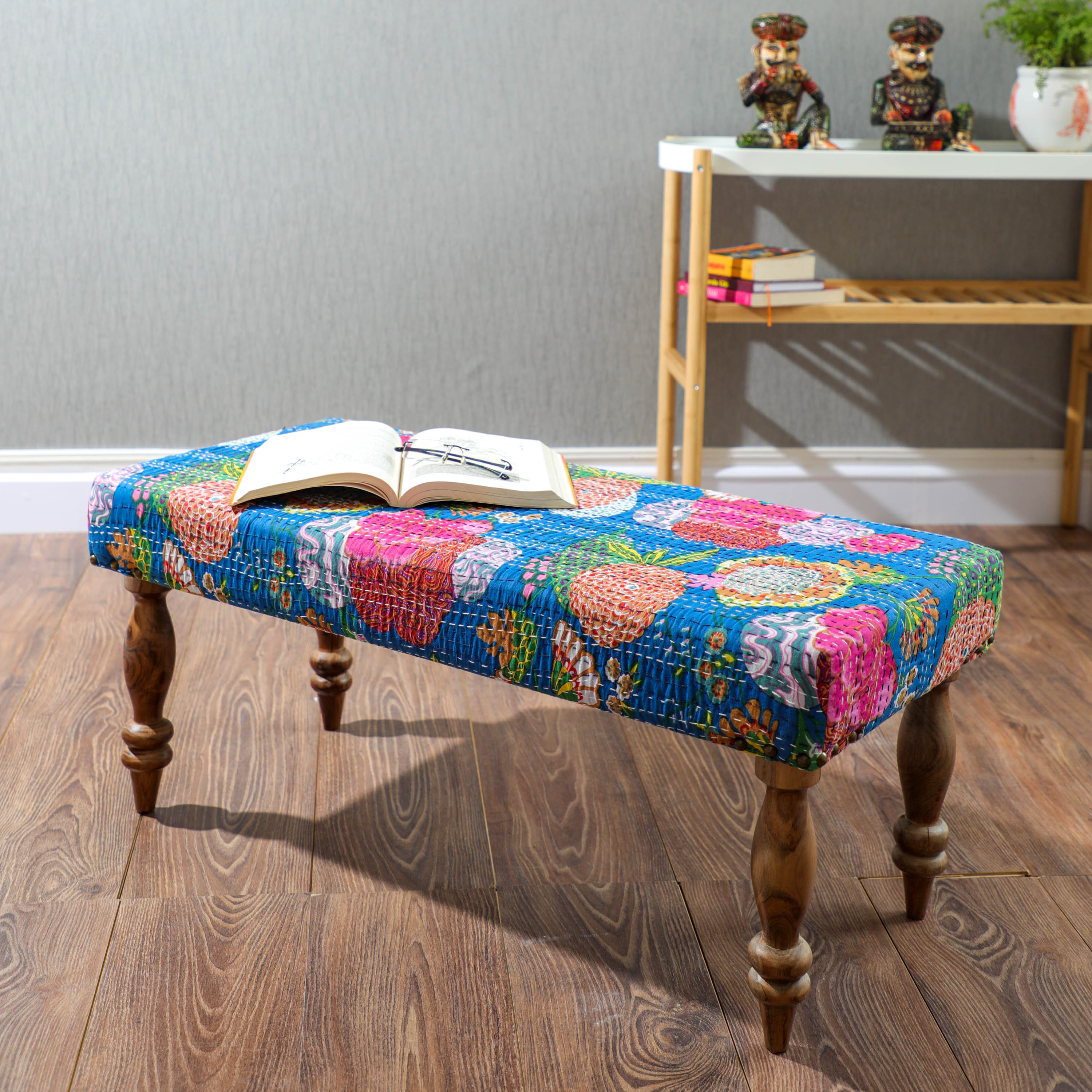 Small Wooden Bench for study room online in the USA