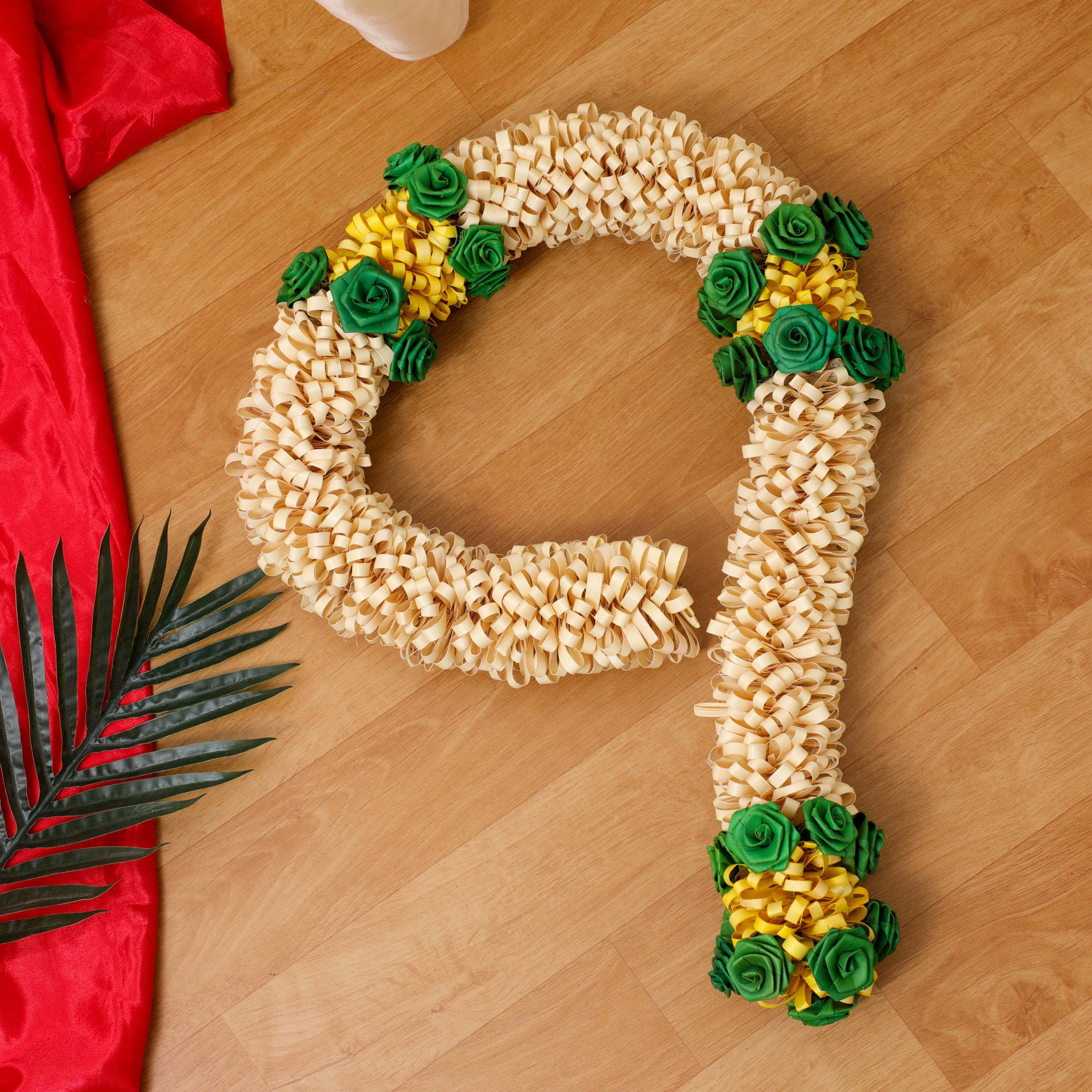 Natural Palm leaf garlands for decoration Indian decoration garland