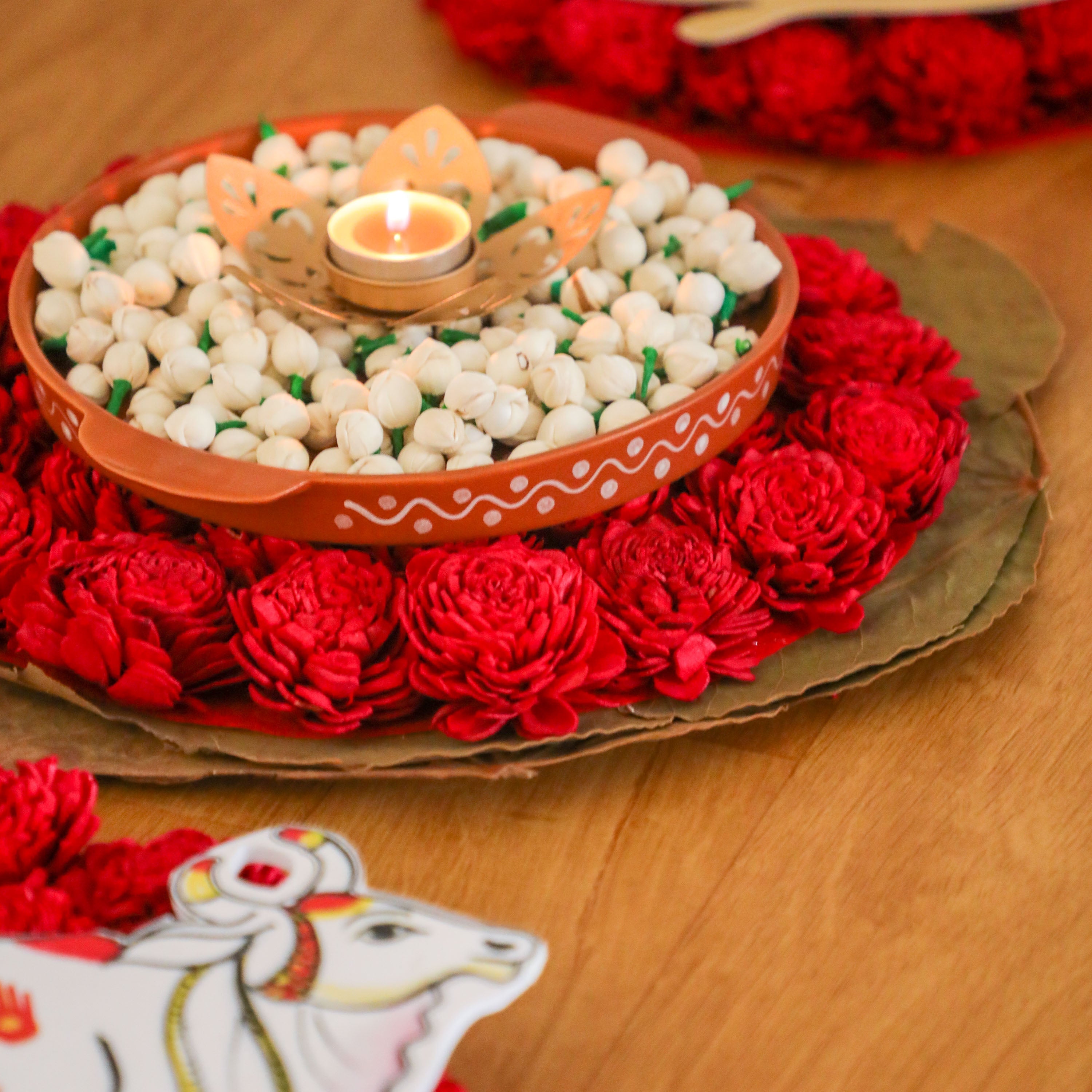 Floral Mats for Home/Office Decor