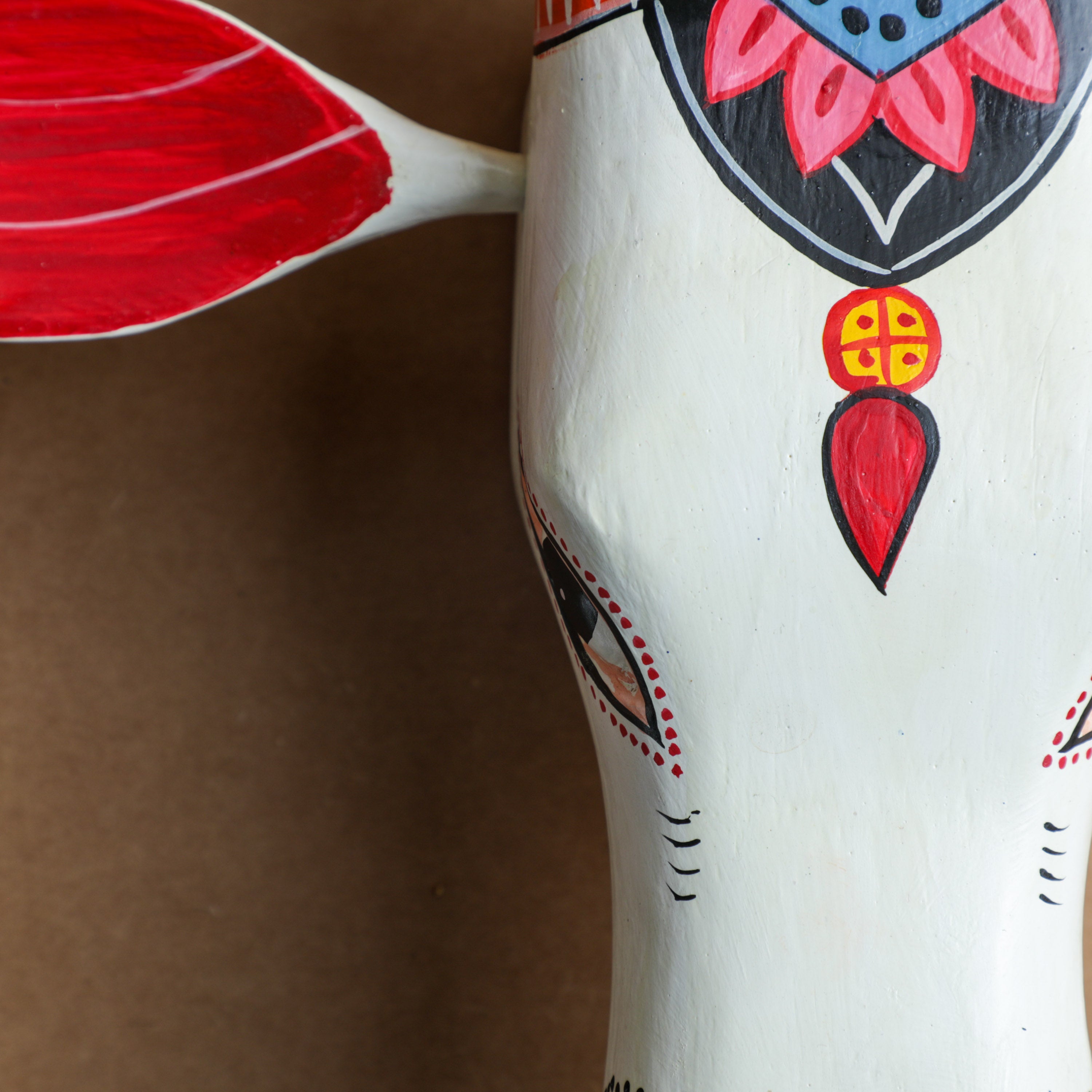 hand painted with exquisite motifs