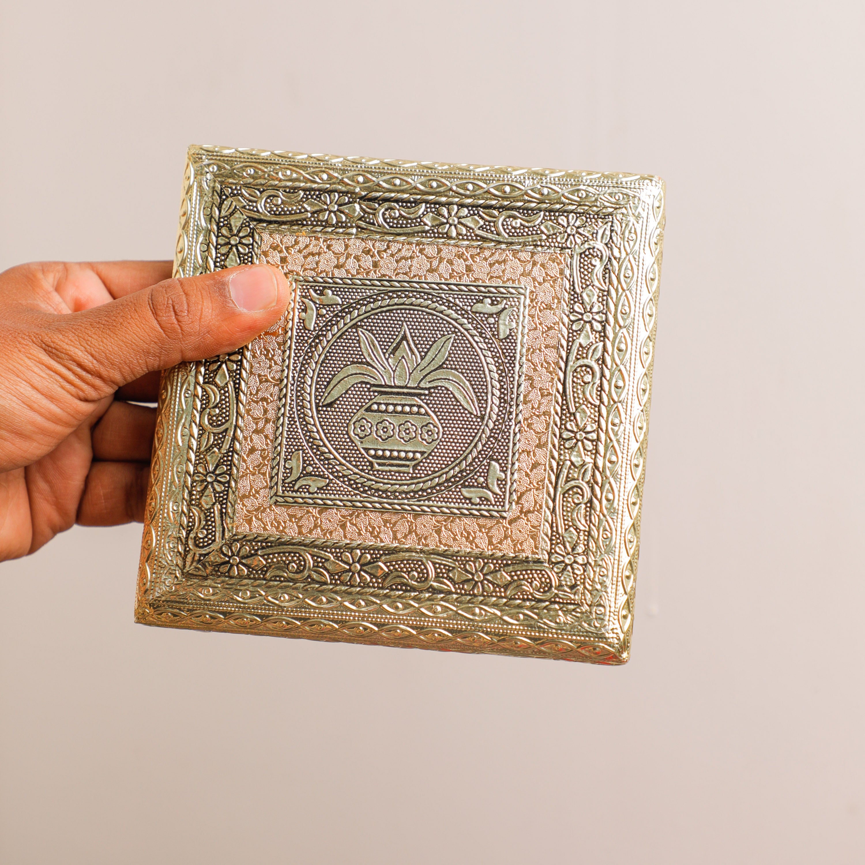 Antique Wooden Pooja Chowki
