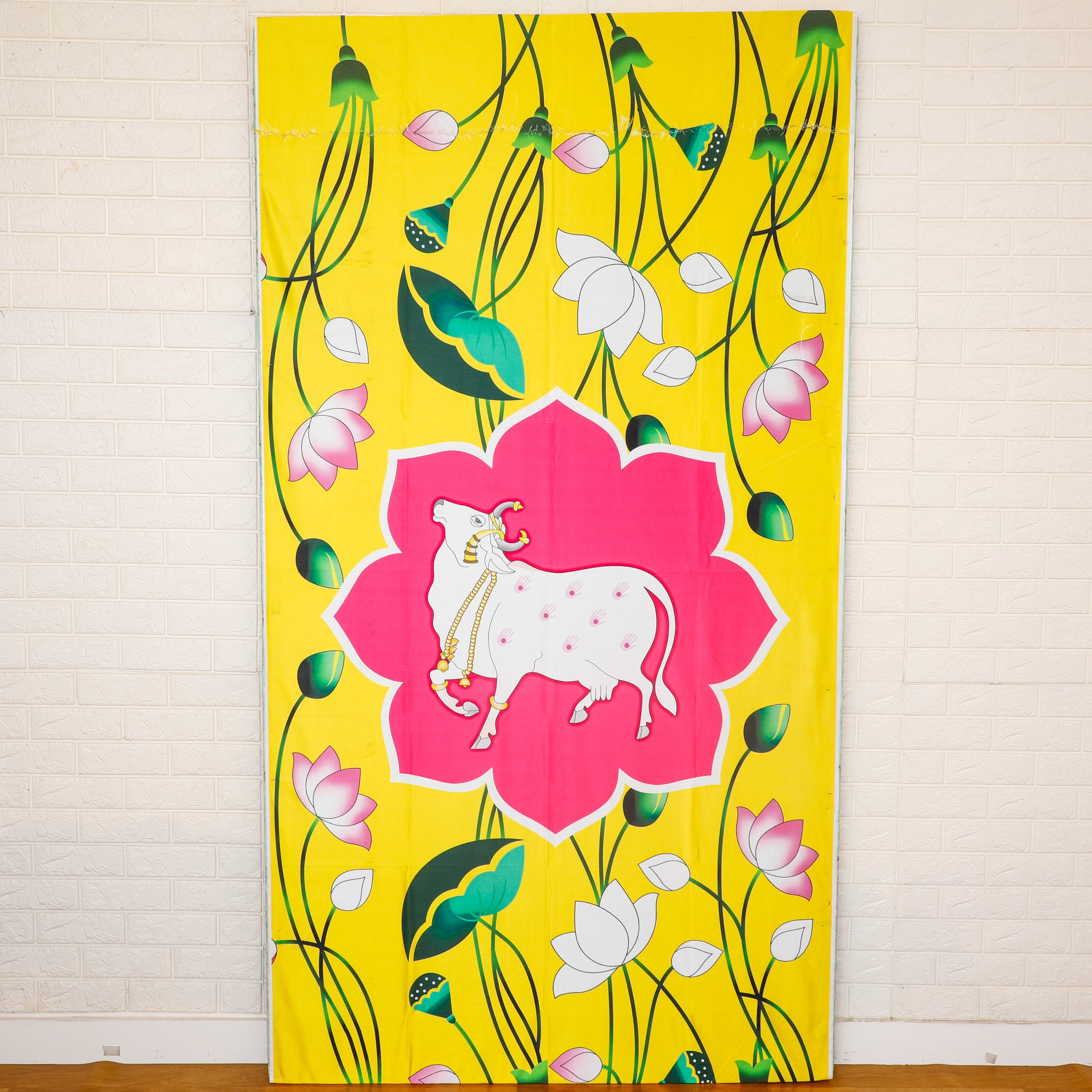 Pichwai Backdrop Cloth For Decoration