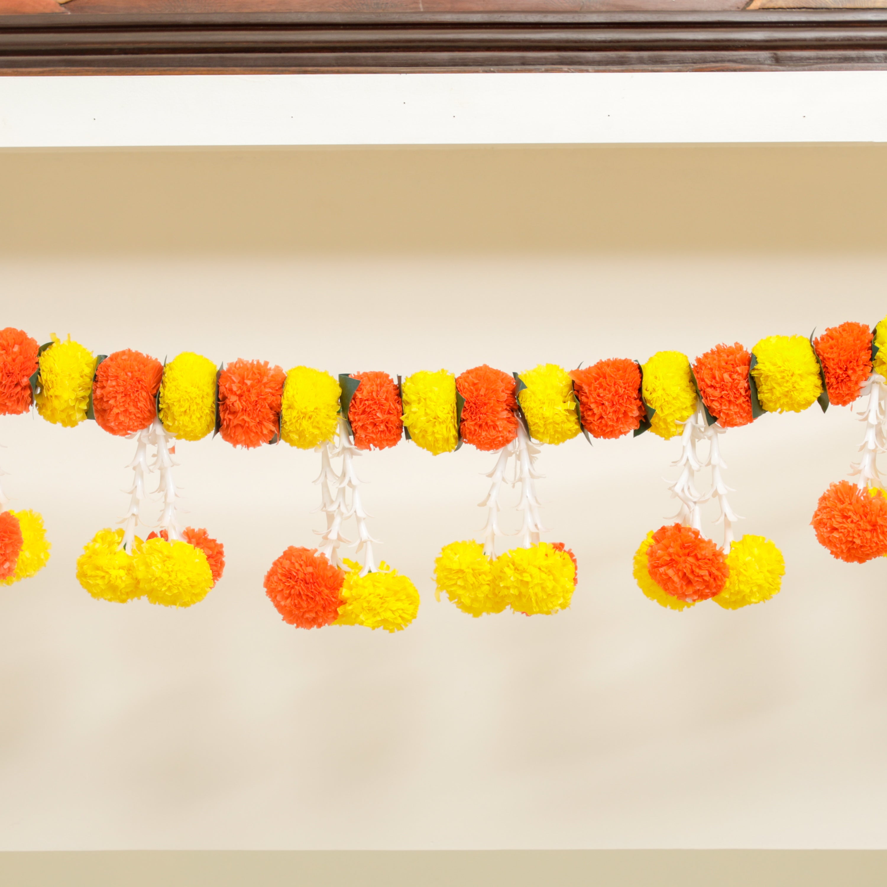 Beautifully Crafted Toran for a Warm and Welcoming Ambiance