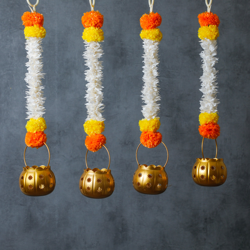 Gajra Hanging Diwali Diya