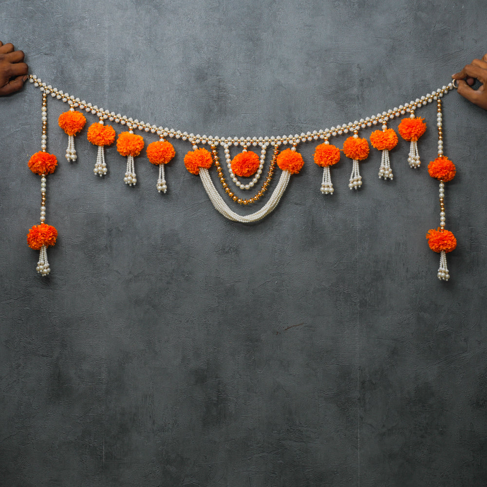 Maharani Toran Adorned with Pearls and beads