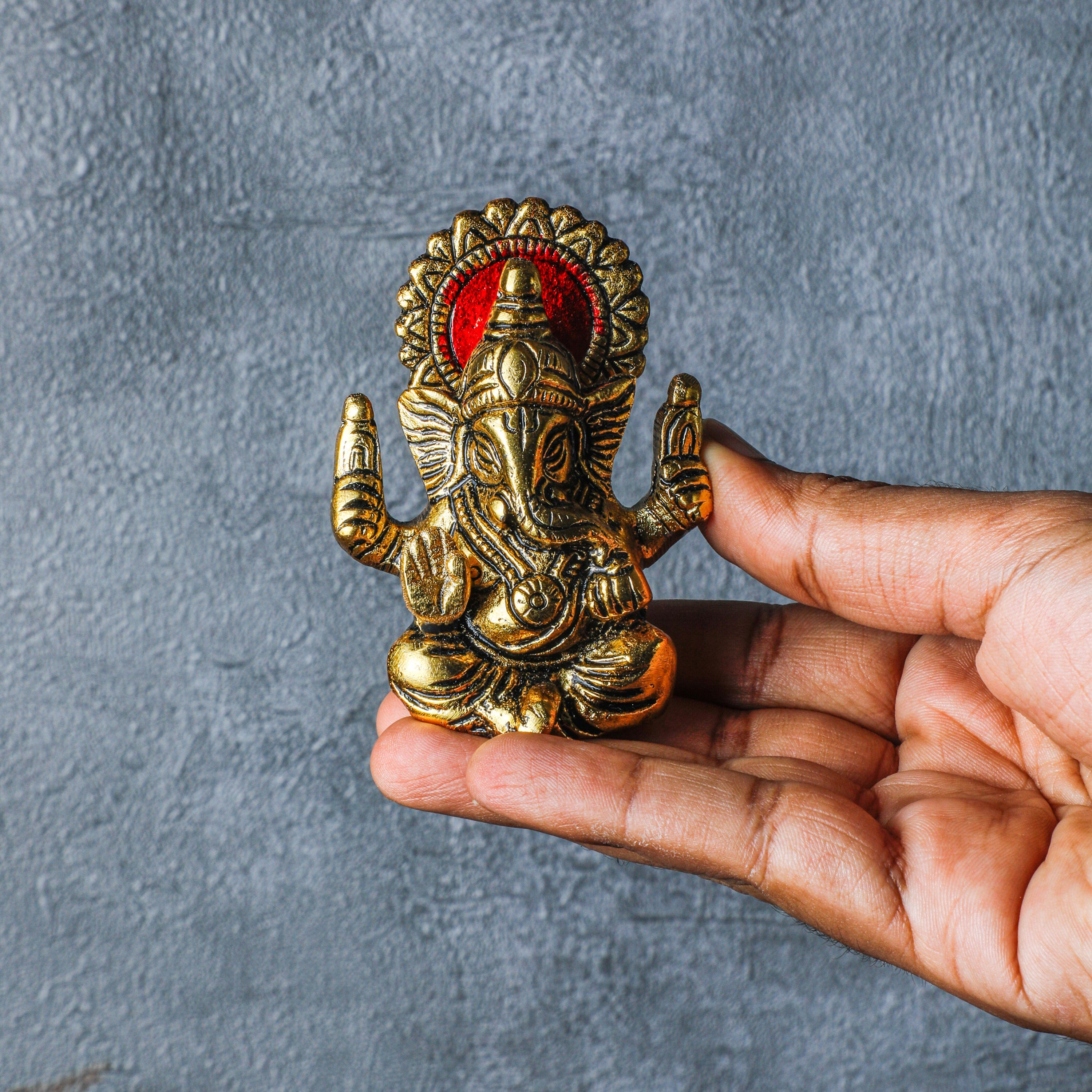 a masterpiece of high-quality metal with a brass coating