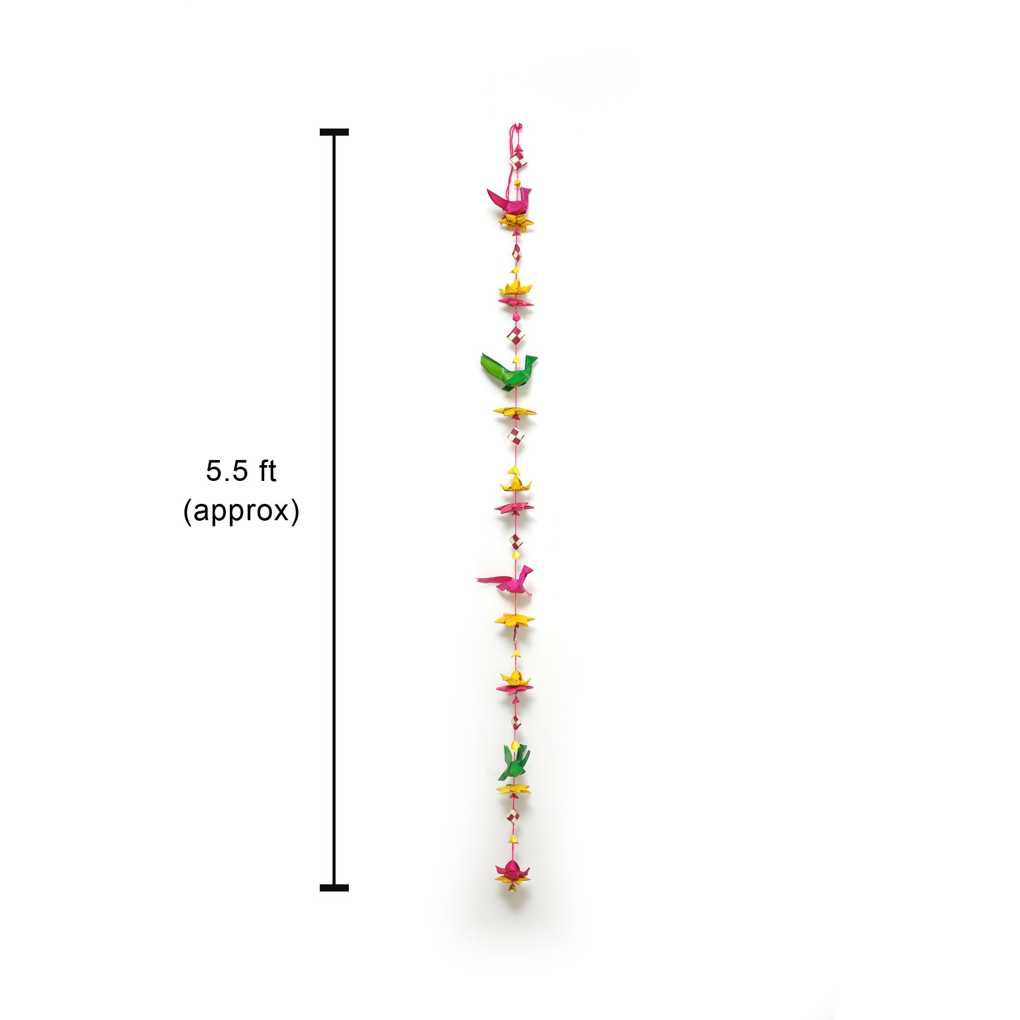 5.5 Feet Palm Parrot Garlands