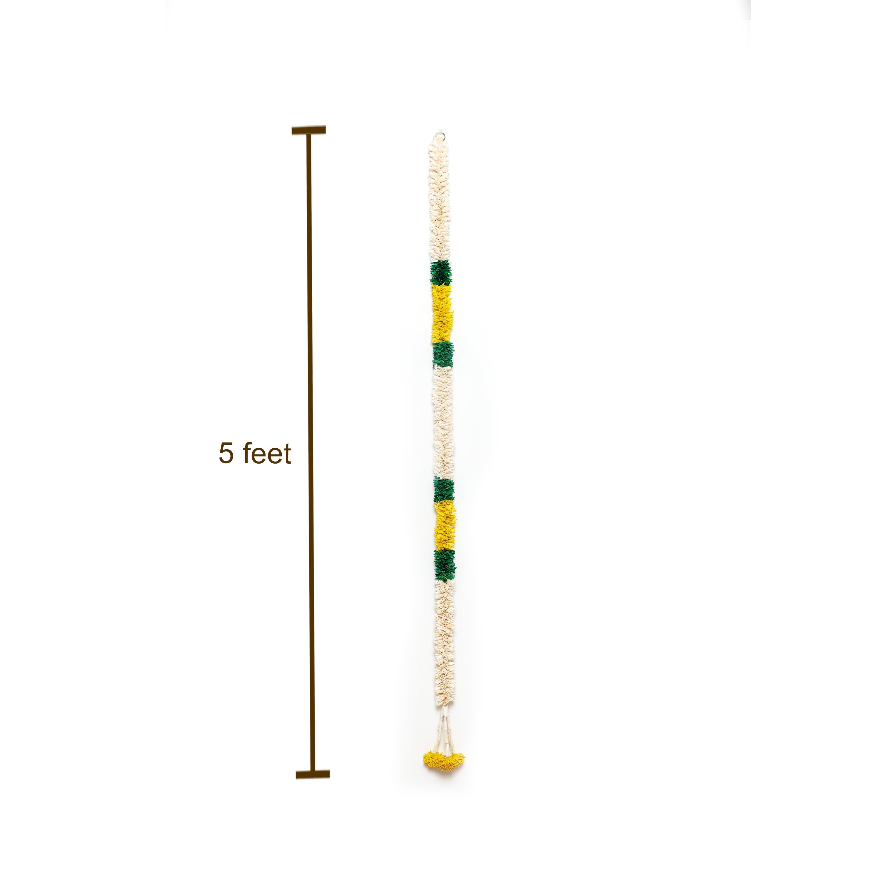 Background event decor floral garlands