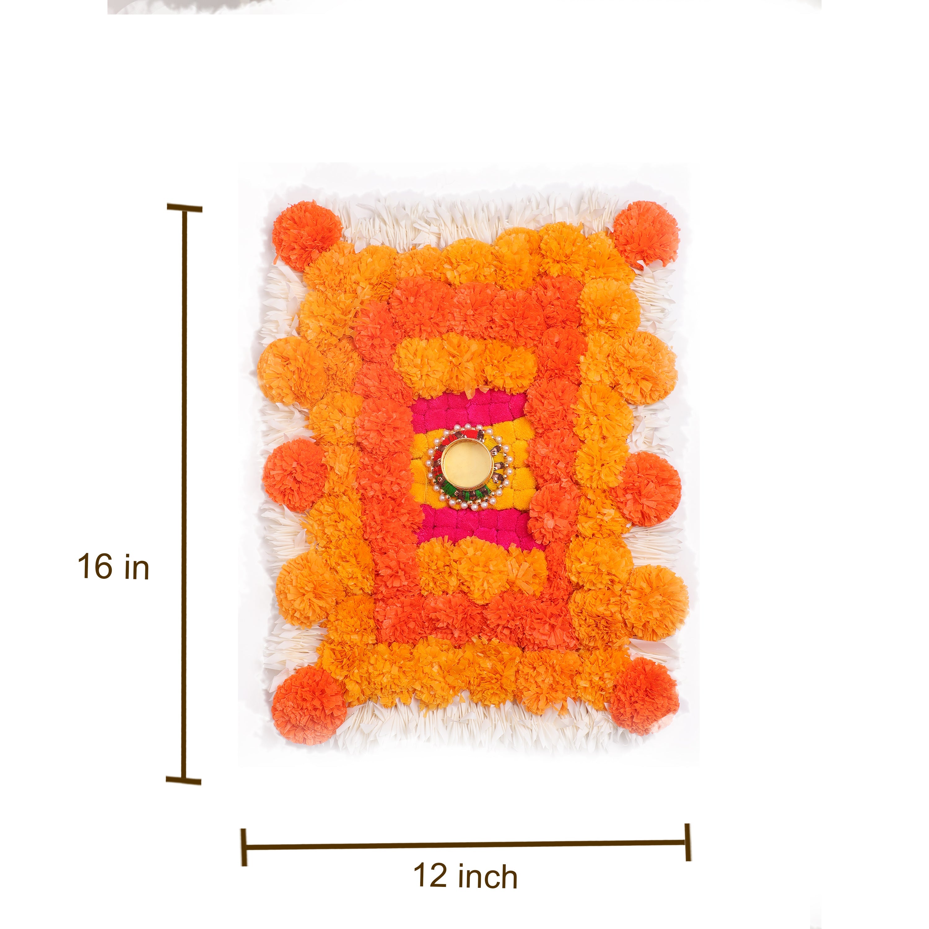 Floral Decor Mat for Home