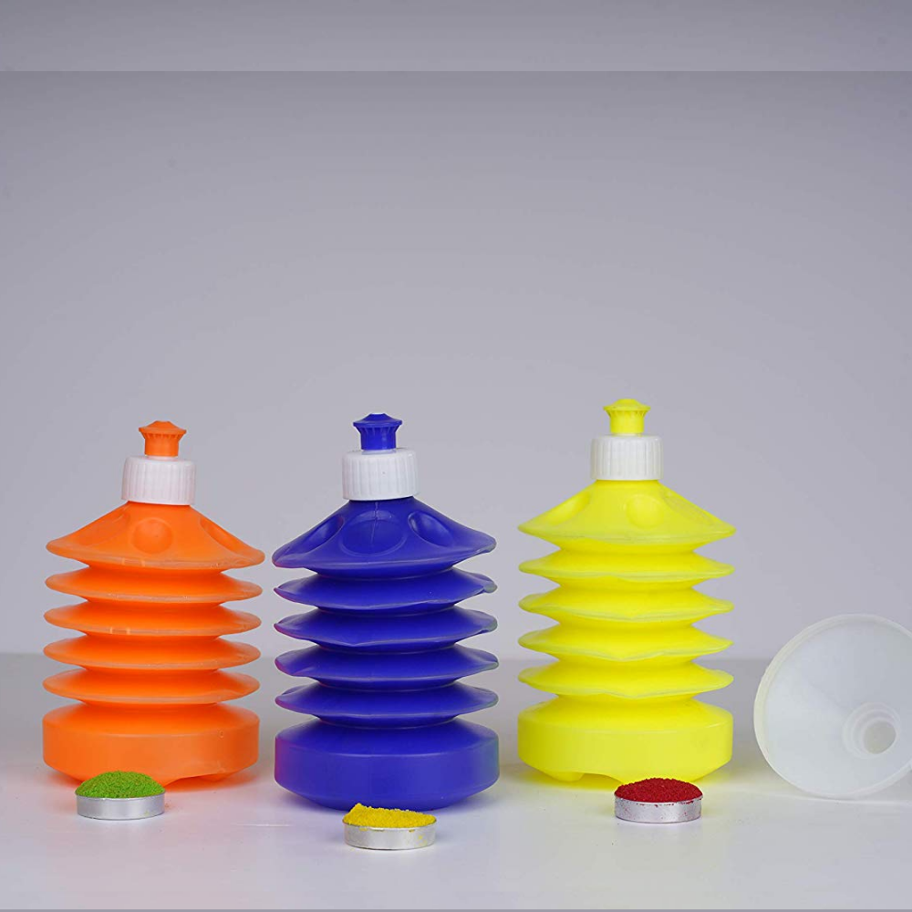 Set of 3 Holi Color Dispenser - Pichkari for Kids